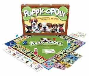   Monopoly Board Game   Puppyopoly Dog   Children   Late for the Sky