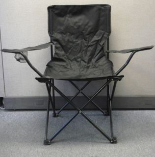 Fold Up Lawn Chair with Store Carry Bag Cup Holder