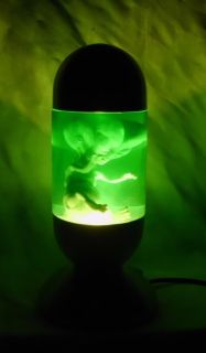 Alien Lava Lamp Lite Light Xemu Xeno Extra Terestrial x Files