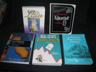 Lot of 7 Califiornia Real Estate Law Books Excellent Condition