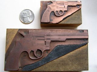 Smith Wesson Printing Blocks K Short bbl Long 1940s Geo Lawrence