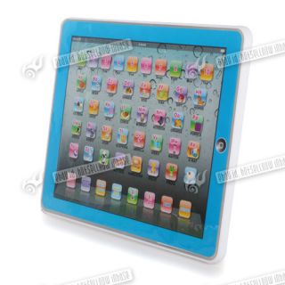 Pad Childrens Learning Tablet English Computer Kids Blue Or Pink