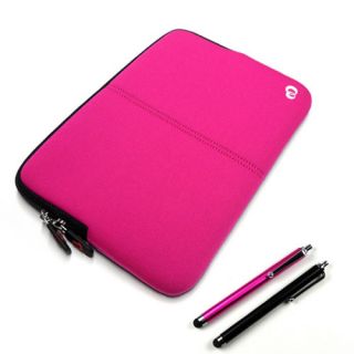 Pink Sleeve Case Cover Bag Le Pan TC 970 Google Android Tablet w 2X