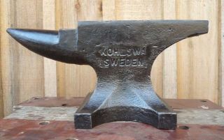 Excellent Smaller Blacksmith Anvil 70 lb Kohlswa Sweden