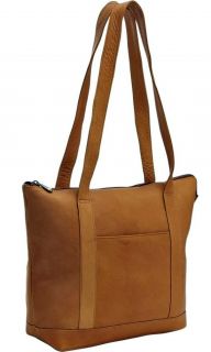 Le Donne Leather Small Pocket Leather Tote Bag