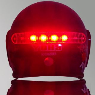Wireless Motorcycle Helmet Brake Turn Signal LED Light Kits Free