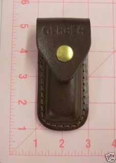 Gerber Leather Belt Sheath Case Knife Multi Tool 3 1 2