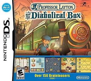 Professor Layton and The Diabolical Box Nintendo DS 2009 045496740399