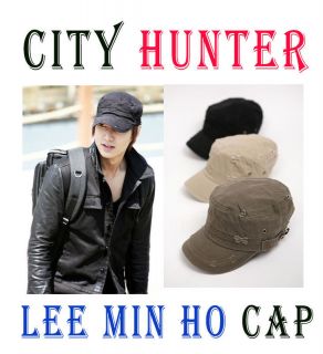 City Hunter Lee MIN HO Cap Military Cap New