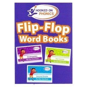 Hooked on Phonics Flip Flop Learn to Read Word Books for K 1St 2nd