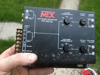 RT X01A RTX01A 2 Channel Hi Low Electronic Crossover Cross Over X Over