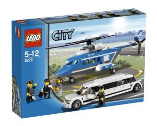 LEGO City Set #3222 Helicopter Limousine Building Toys Kids Hobbies