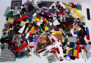 Lego Star Wars 4490 Republic Gunship Set Plus 500 Lego Pieces