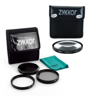 77mm CPL UV Cap Filter Kit Macro 10 Lens Filter for Digital Cameras