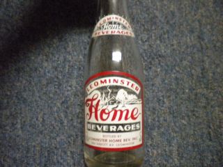 Leominster MA 1960s 7oz Soda Pop Bottle All VG