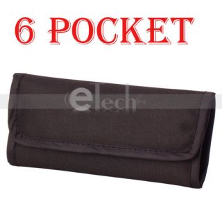 Filter Lens Case Bag Holder Pouch UV CPL 6 Pockets New