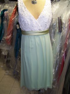 Lela Rose LR 110 Bridesmaid Dress Ivory Honeydew 8