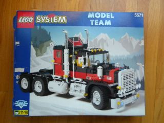 Lego Model Team 5571 Vintage RARE Truck Cat Big Rig 1996 EXC in Box
