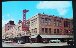 1950s Leonards Department Store Fort Worth Texas