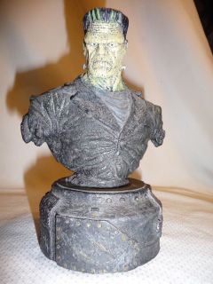 Very RARE Wyrmtown Statuary 7 Numbered Frankenstein Bust
