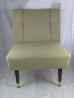 Retro Original Furniture Chair Beige Lounge Les Brown Co Inc