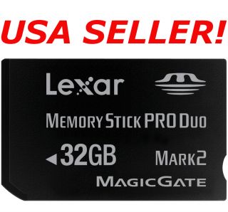 Lexar 32GB Memory Stick Pro Duo PSP