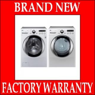 LG Front Load Steam Washer Electric Dryer WM2650HWA DLEX2650W White