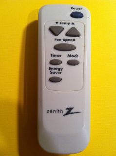 Used LG Zenith Air Conditioner Remote Control