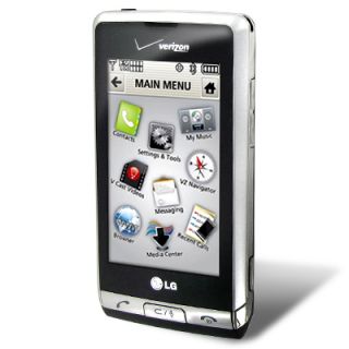 LG enV Dare VX 9700   Black silver (Verizon) Cellular Ph, CDMA, Clear