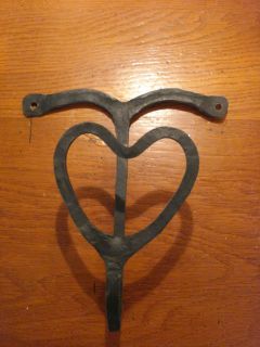 Hand Wrought Iron Heart Brackets 6