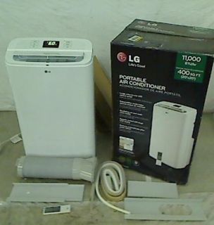 LG Electronics 11 000 BTU Portable Air Conditioner Dehumidifier Remote