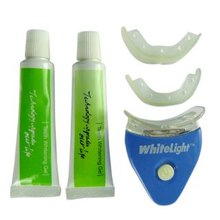 White Light Teeth Whitening System Kit Whitelight Tooth Gel Battery