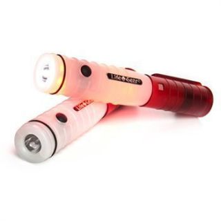 Life Gear Auto Glow Stick Flashlight Emergency Flasher 2 Pack