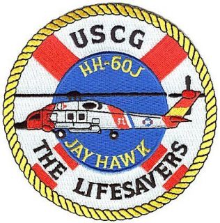 HH 60J Helo Lifesavers W4664 USCG Coast Guard Patch