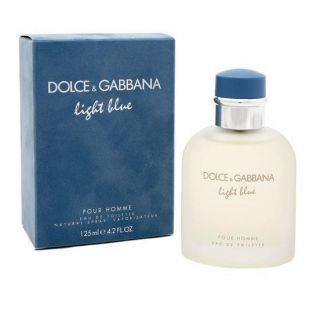 Light Blue D G Dolce Gabbana Men Cologne 4 2 EDT Spray SEALED