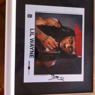 Lil Wayne Signed Autographed 8 5X11PHOTO