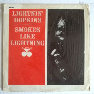Lightnin Hopkins Smokes Like Lightning Bluesville LP