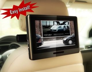 Lincoln MKX MKT 9 Headrest DVD Player Rear Entertainment Self Install
