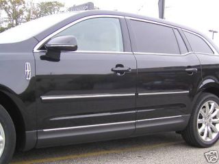 Lincoln MKT Painted Body Side Mouldings Moldings with Chrome Insert