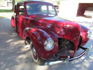 LINCOLN ZEPHYR V12 1940 SOLID PROJECT CAR PARTS RUNS CAN SHIP 40 FORD