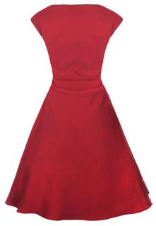 Lindy Bop 50s Grace Vintage Evening Dress Red