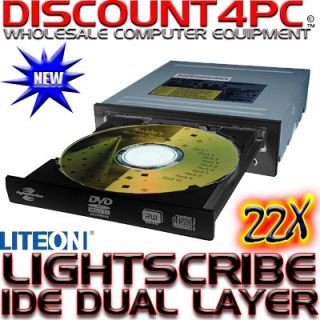 22x Internal Liteon IDE CD DVD±RW Burner for Windows XP