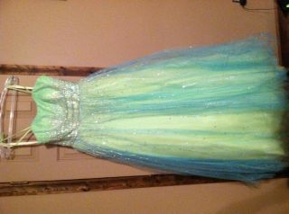 Lime Mori Lee Prom Dress Size 5 6