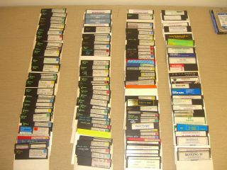 VINTAGE COMMODORE 64 128 Computer FLOPPY DISK LOT of 150 PROGRAMS