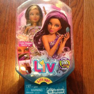 Liv Spa Makeover Alexis Doll With Free Fab Effects Color Changing Head
