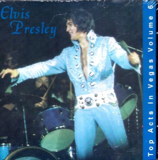 Elvis Presley Top Acts in Vegas Vol 6 Live CD 22 Hits 08 73 Import