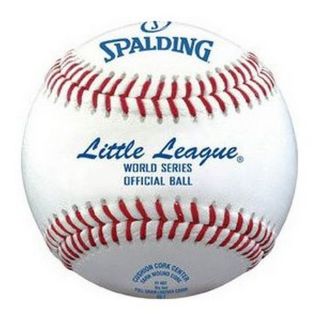 Spalding TF Little League Official World Series Baseball Leather   One