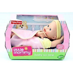 Fisher Price Girls Little Mommy Baby So New Its A Girl Doll Cute