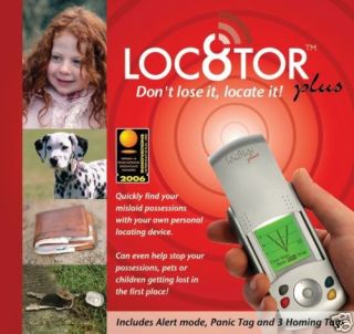 LOC8TOR Plus Child Pet Locating Homing Device Locator