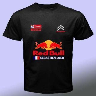 New Sebastien Loeb Red Hot Bull Citroen WRC Tee s 3XL